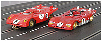 2 Carrera 124 Ferraris 312 PB von Martin M&uuml;nzer